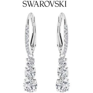 Swarovski Attract Trilogy Round Cut Earrings